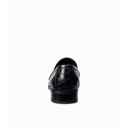 Black Croco Loafer