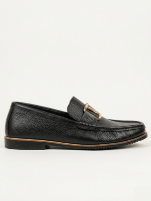 Classic Formal Loafers – Black