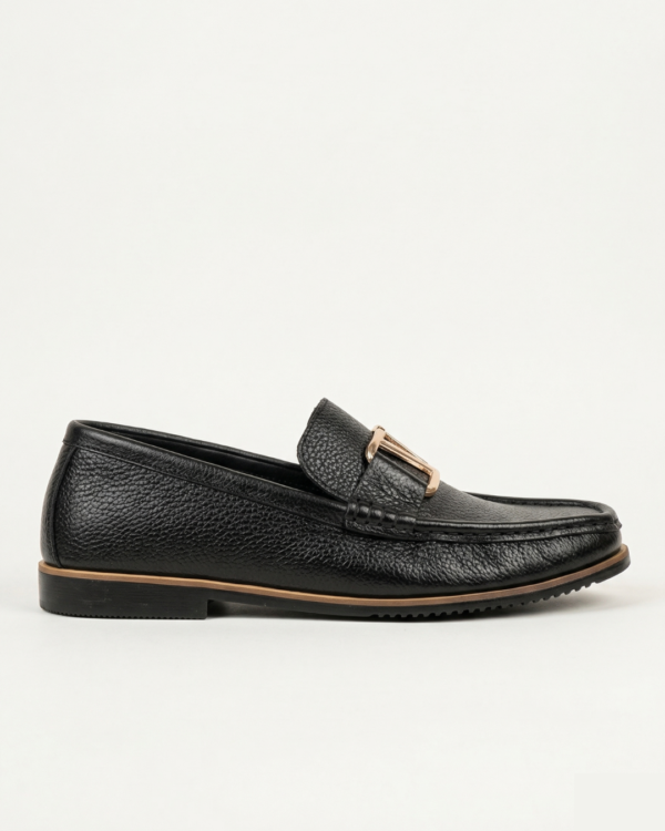Classic Formal Loafers – Black