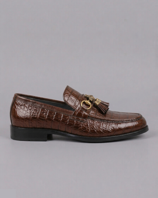 3502 Executive Leather Sole Loafers – Brown
