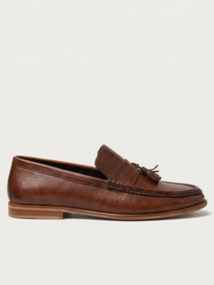 Boat Leather Loafers – Chocolate